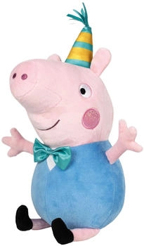 Schmidt-Spiele 42830 Peppa Pig, Schorsch Wutz, Party, 37 cm