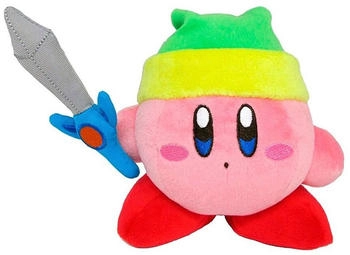 Together Plus Nintendo Kirby mit Schwert 12cm Super Mario Kart Plüschfigur