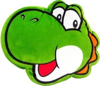TOMY Nintendo Pl&uuml;sch - Yoshi Head - Pl&uuml;schkissen (40 cm)