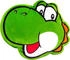 TOMY Super Mario - Mocchi-Mocch Yoshi Head Plüschfigur