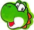 TOMY Super Mario - Mocchi-Mocch Yoshi Head Plüschfigur
