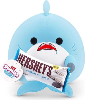 ZURU Plüschfigur 77605H Snackles Hai (Hershey Cookie n Cream) 20 cm Serie 2