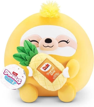 ZURU 77573K Snackles Faultier (Dole Ananas) 35 cm Serie 2