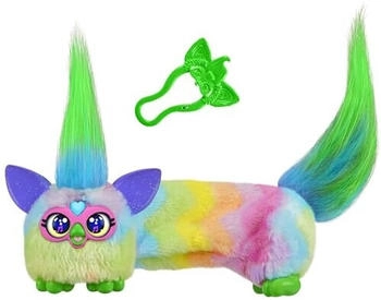 Hasbro Mini Furby DJ Can Dee Swirl plush