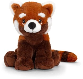 Keel Toys Recycled red panda plush 18 cm