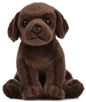 Living Nature Chocolate labrador puppy plush 16 cm