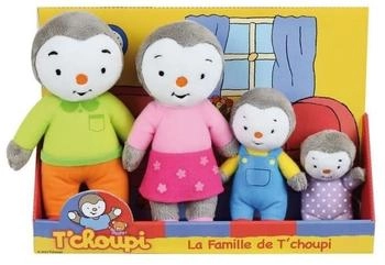 Jemini Tchoupi 4-plush gift set 19 cm