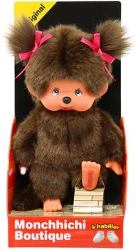 Bandai Monkey Monchhichi girl plush 20 cm