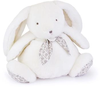 Doudou White rabbit comforter puppet plush 42 cm