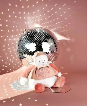 Doudou Activity teddy bear plush Pink 25 cm