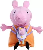 SIMBA Pl&uuml;schfigur "Peppa Pig - Mama Wutz mit Evie, 33 cm"