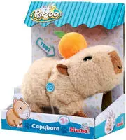 SIMBA Pl&uuml;schfigur "PetZoo Capybara" mit Funktionen
