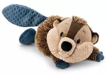 NICI Kuscheltier Biber Harry Woodsnacker liegend 30cm GREEN