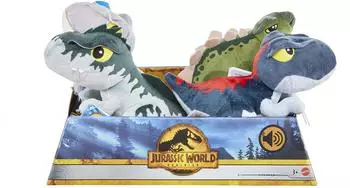 Mattel HHB30 Plüschfigur Jurassic World Feature Plush, sortiert