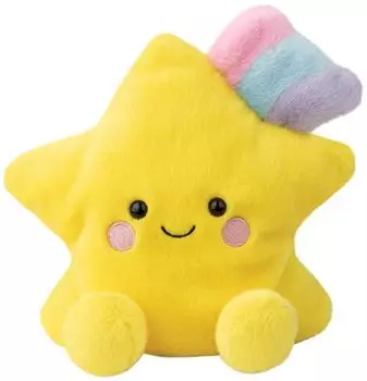 Aurora Aurora, 61544, Palm Pals Medium, Pisces Star 8In, Soft Toy, Yellow