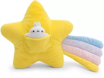 NICI Kissen MOLANG Sternschnuppe 40x28cm