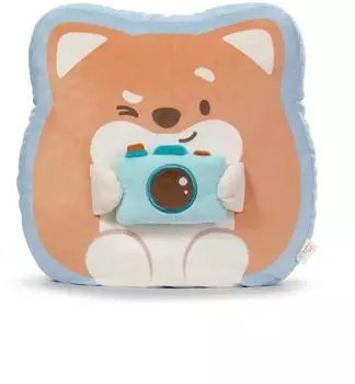 NICI 62393 Kuscheltier Hund Hiro mit Kamera 35x33x12cm