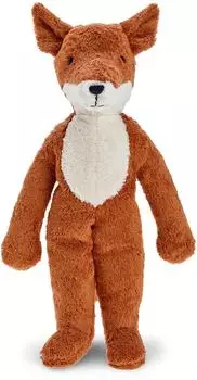 Senger Bio Stofftier, Schlenker Fuchs rotbraun groß
