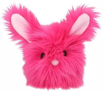 Depesche SNUKIS Flauschiger Hase Pink