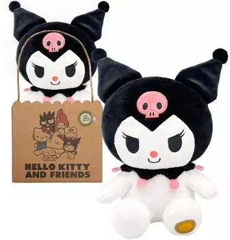 Joy Toy Sanrio Kuromi Eco Plüsch 24 Cm 1 Stk.