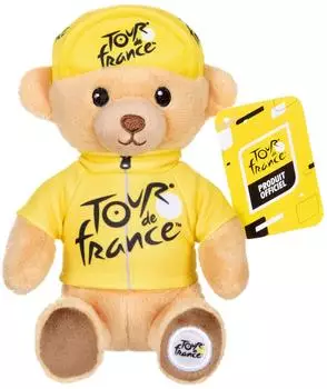 Gipsy Tour de France winner teddy bear Yellow 15 cm