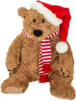 Teddy Hermann Braunb&auml;r Howard Christmas Edition 34 cm