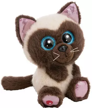 NICI Pl&uuml;sch GLUBSCHIS Siamkatze Selma schlenkernd beige 15cm