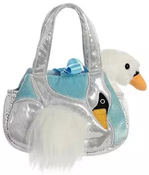Aurora 60903 Luxe Boutique Fiona Swan Fancy Pal, blau und Silber, Pl&uuml;schtier