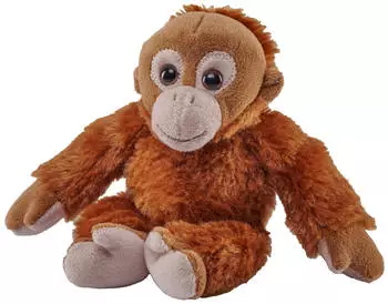 Wild Republic Pocketkins Eco Orang-Utan, Pl&uuml;schtier, 12 cm