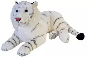 Wild Republic 19548 Jumbo Pl&uuml;sch Wei&szlig;er Tiger 76 cm