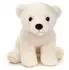 UNI-TOYS Eisbär Junges, sitzend 19 cm (Höhe) - Plüsch-Bär, Polarbär