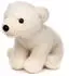 UNI-TOYS Eisbär Junges, sitzend 19 cm (Höhe) - Plüsch-Bär, Polarbär