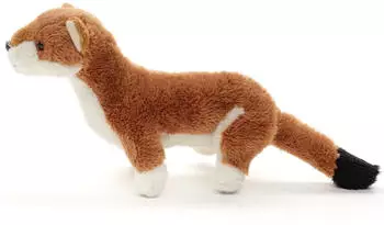 UNI-TOYS Wiesel Plushie 22 cm (L&auml;nge) - Pl&uuml;sch-Marder