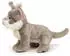UNI-TOYS Maine-Coon-Katze, sitzend (grau) - 18 cm (Höhe) - Plüsch-Katze