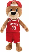 Nici Kuscheltier "FC BAYERN M&Uuml;NCHEN, B&auml;r Ben, 35cm schlenkernd" mit Trikot