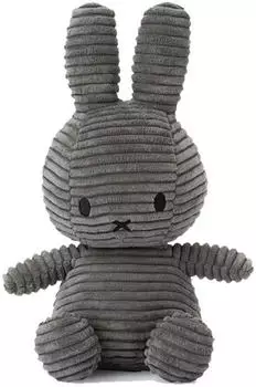 Bon Ton Toys Miffy Cord-Pl&uuml;schfigur 33 cm Anthrazit