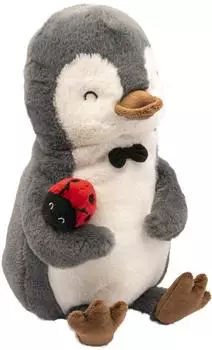 Joy Toy 21729 Mr & Mrs Panda Pl&uuml;sch Pinguin, 25 cm