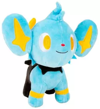 Jazwares Pokemon Shinx Plush Toy 30 Cm Blau