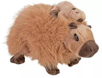 Wild Republic Mom & Baby Capybara 23 cm