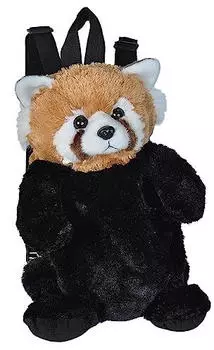 Wild Republic 21091 roter Panda Pl&uuml;schtier Rucksack 36 cm