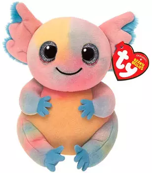 Ty Beanie Bellies, \Loxie\", Axolotl, ca 15 cm."