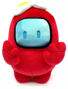 Youtooz Fall Guys Fall Guys X Among Us Crewmate 22 Cm Teddy Rot Kinder