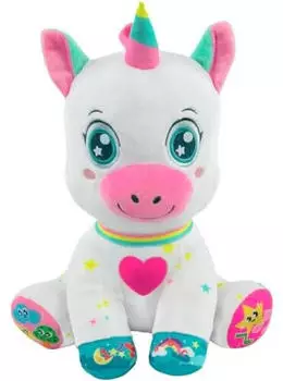 Clementoni Baby Unicorn Interactive Plush Toy Rosa Kinder
