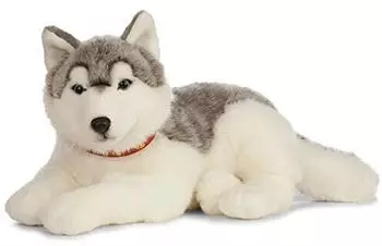 Living Nature Giant husky plush 60 cm