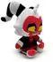 Youtooz Helluva Boss Moxxie Date Night Shoulder Rider 14 Cm Teddy Rot Kinder