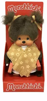 Idena Monchhichi Plüschfigur „Shopping Girl“