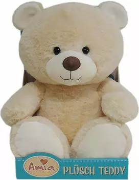 Vedes Gro&szlig;handel GmbH Ware Amia Pl&uuml;sch Teddy Glow in the dark, 40 cm