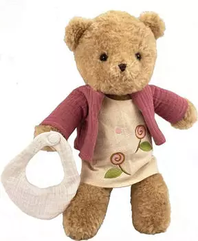 Egmont Toys Plüschtier Bärin Morrisette mit Koffer und Kleidung