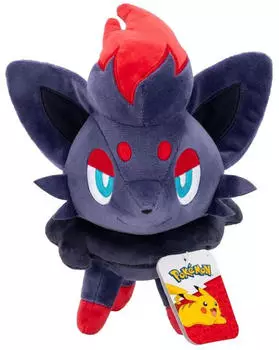 Jazwares Pok&eacute;mon Zorua Plush - 8-Inch Soft Plush with Authentic Details
