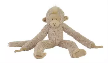 Happy Horse Kuscheltier Affe hängend 85cm beige Plüsch Affe